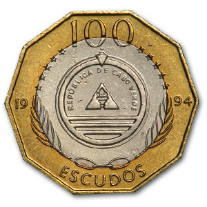 Decágono Moneda Cabo Verde